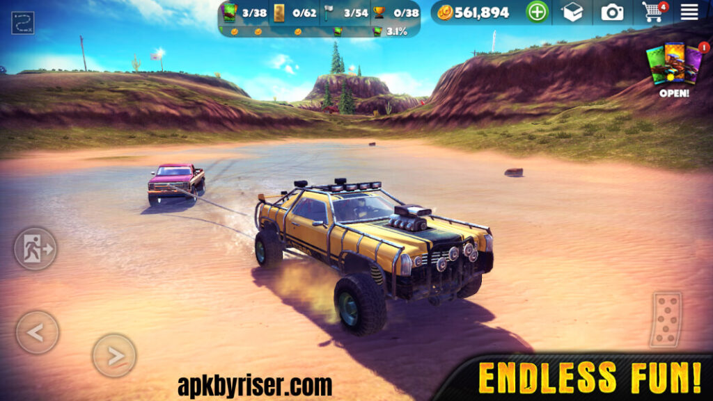Off The Road - Driving Challenges Endless Fun in Off The Road Mod (Unlimited All)