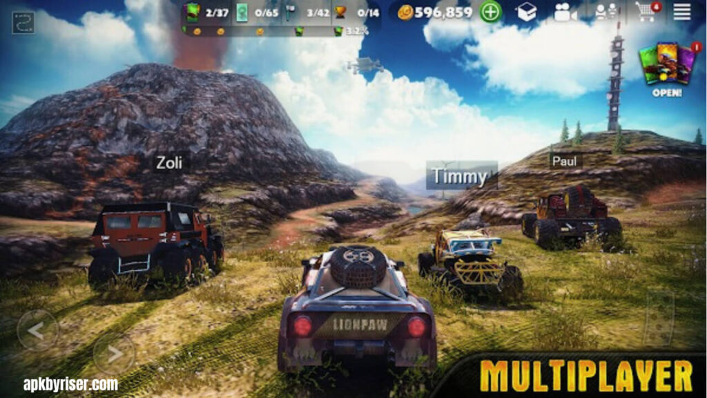 Multiplayer Mode - Off The Road MOD APK (Unlimited Money)