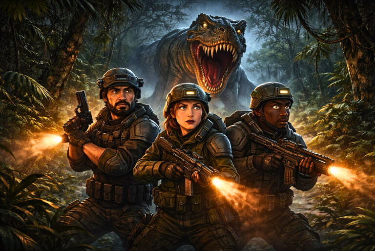 Face Terrifying Monnsters in DeathGround