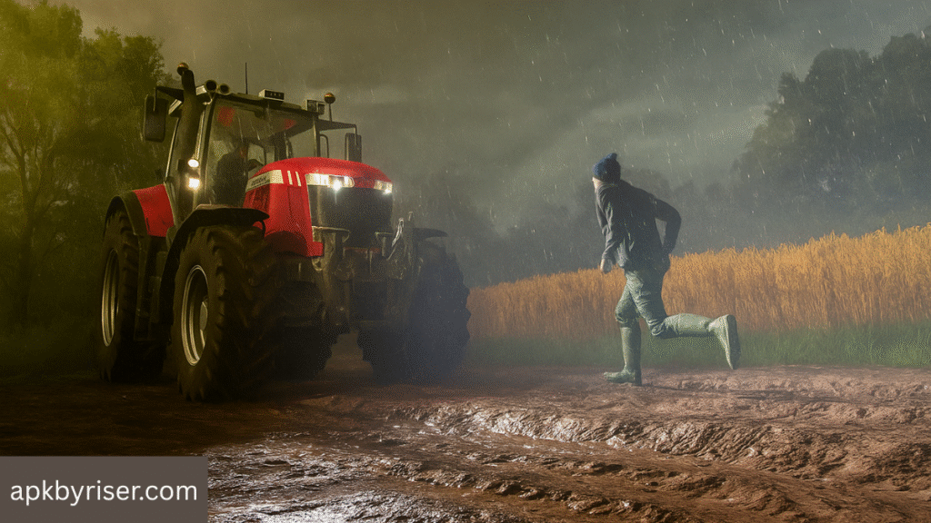 Farming Sim with Tractor Gameplay