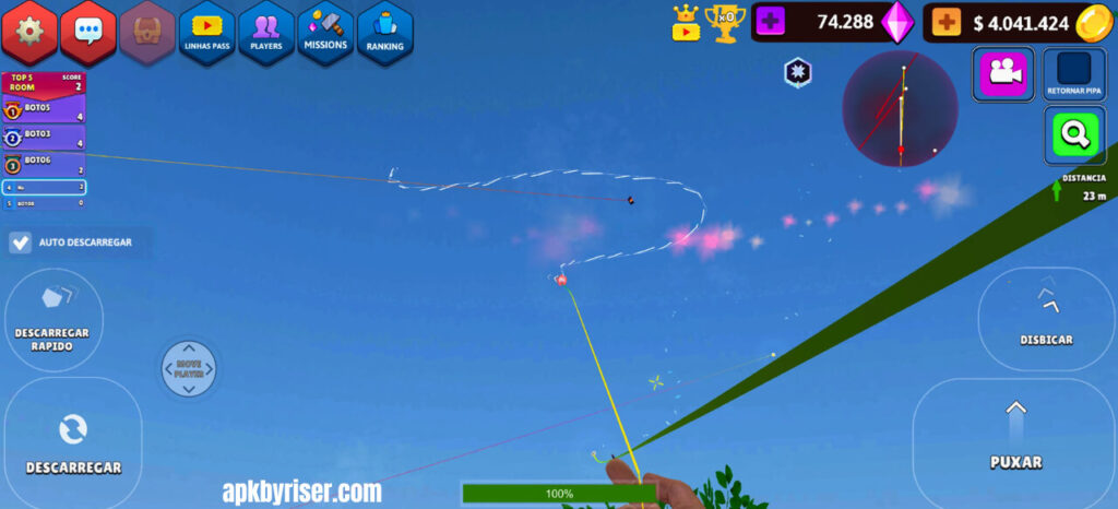 Kite Tournament Matches - CS Dimantes Pipas Mod APK Unlocked