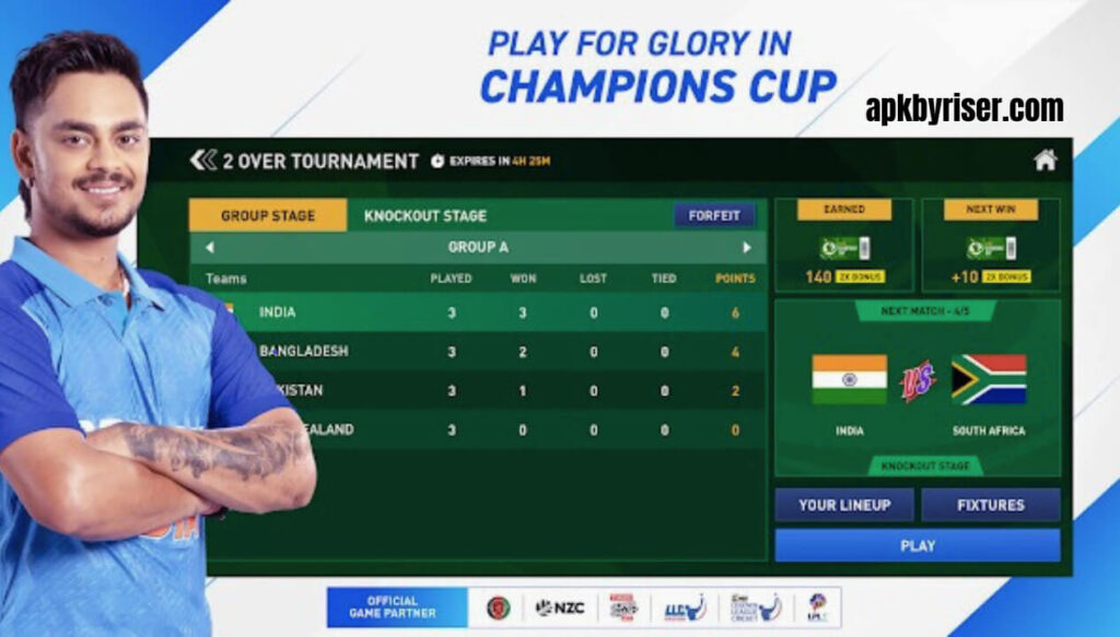 Match Statistics Board - Dream Cricket Mod APK 2026