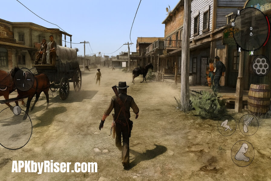 Fight against Terrorist Gang - Red Dead Redemption
