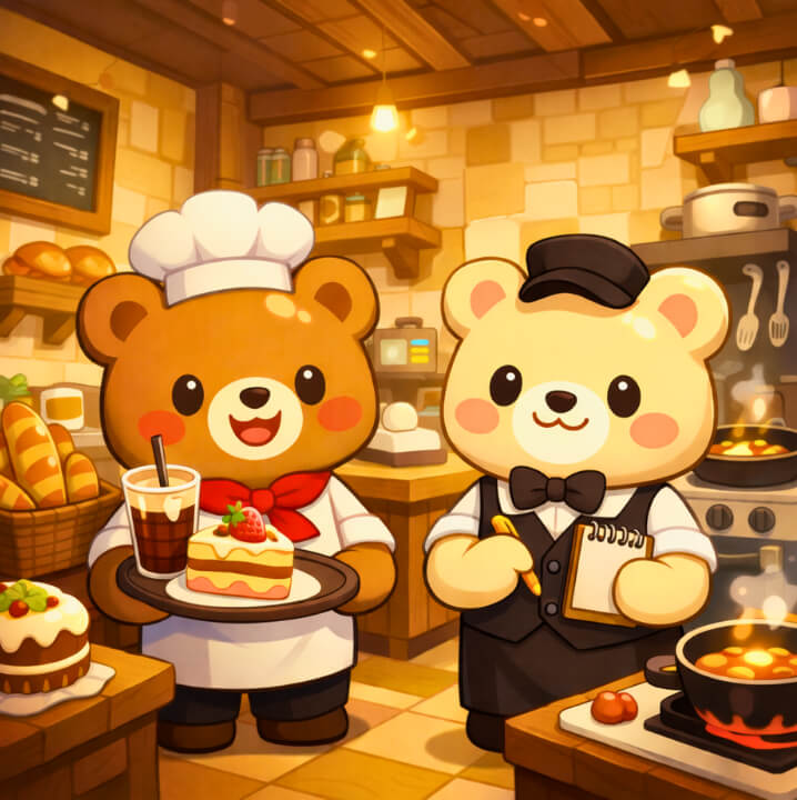 Bear Bakery MOD APK (Unlimited Money, No Ads)