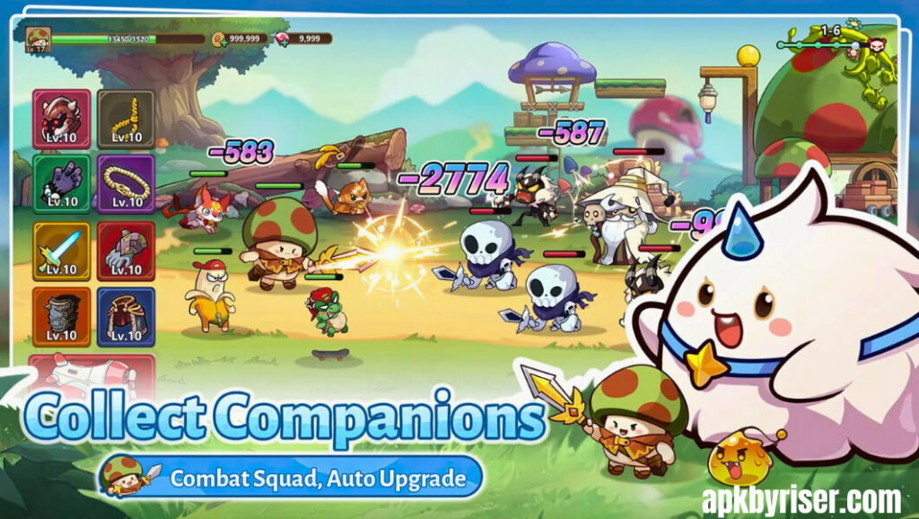 Combat System - Lenged of Mushrooms Challenge Roles in Legend of Mushrooms 2026