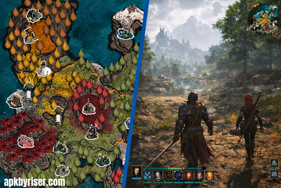 Split View of Clair Obscur 33 with teamates