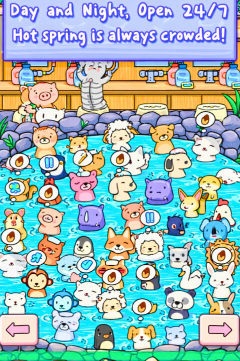 All animals together take bath in Animal Hot Springs Latest All type of animals take bath in Animal Hot Springs MOD APK