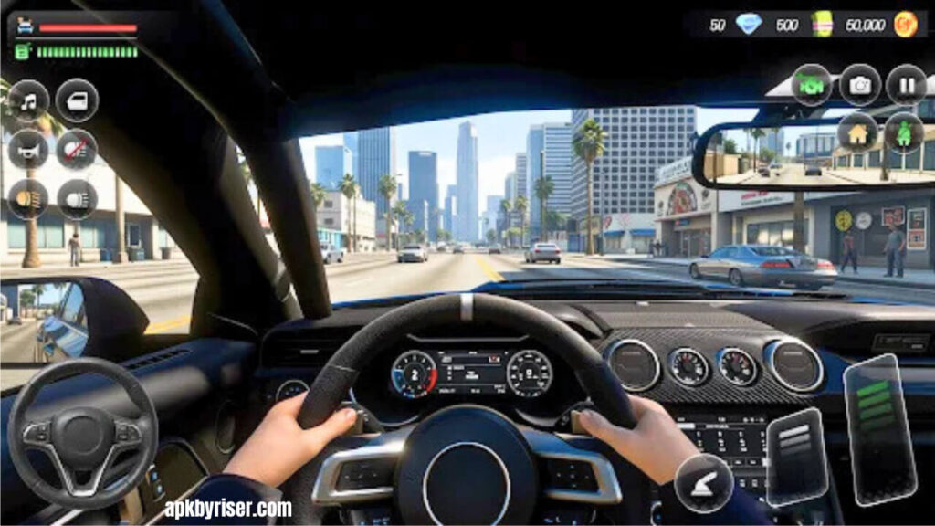Interior Driving View - US Drive Simulator Offline MOD APK Interior Driving View - US Drive Simulator Offline MOD Unlocked
