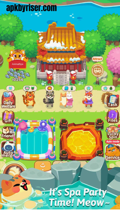 Get Together of Animals - Animal Spa MOD (Unlimited Diamonds, Money)