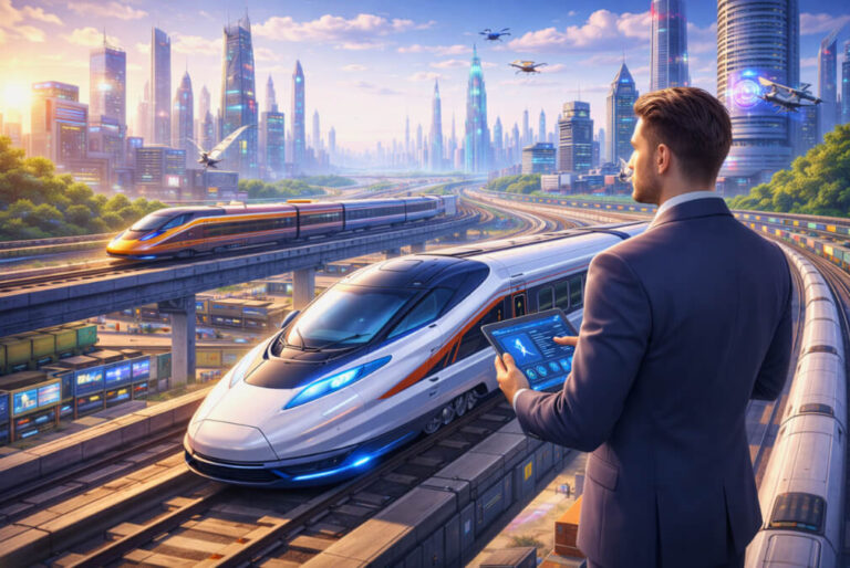 Train Manager MOD APK (Unlimited Money) – Latest for Android 1 Train Manager MOD APK futuristic railway management gameplay 2026