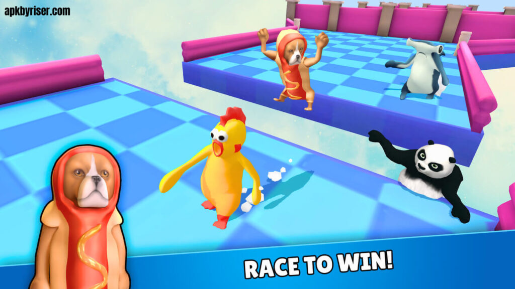 Battle Gang Mod APK racing challenge with ragdoll physics