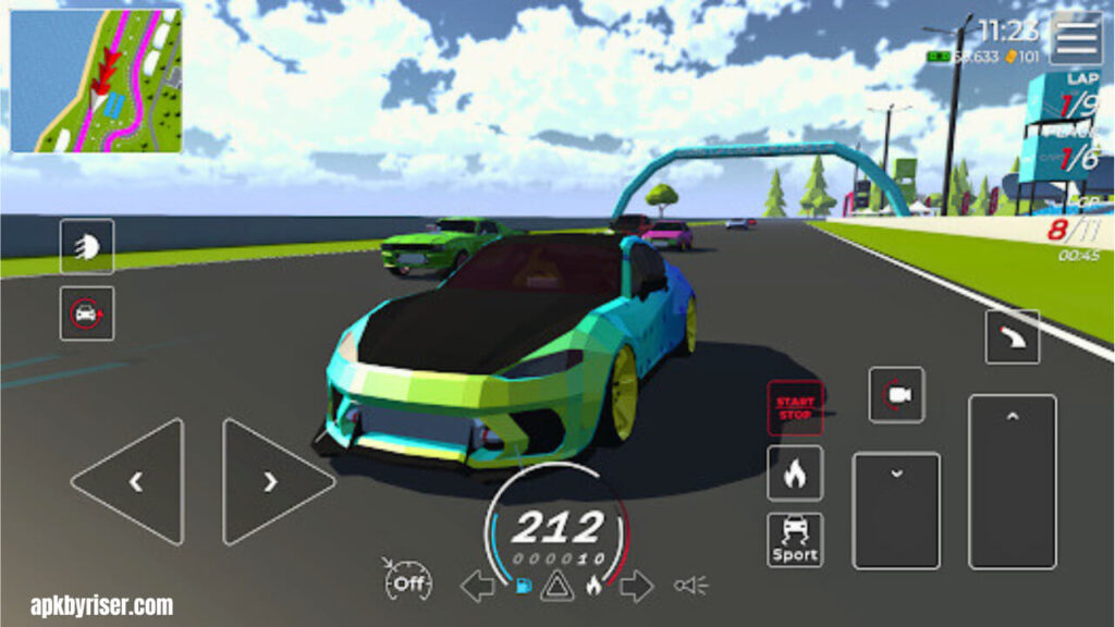 Car LP extreme car driving mod all cars unlocked driving simulator