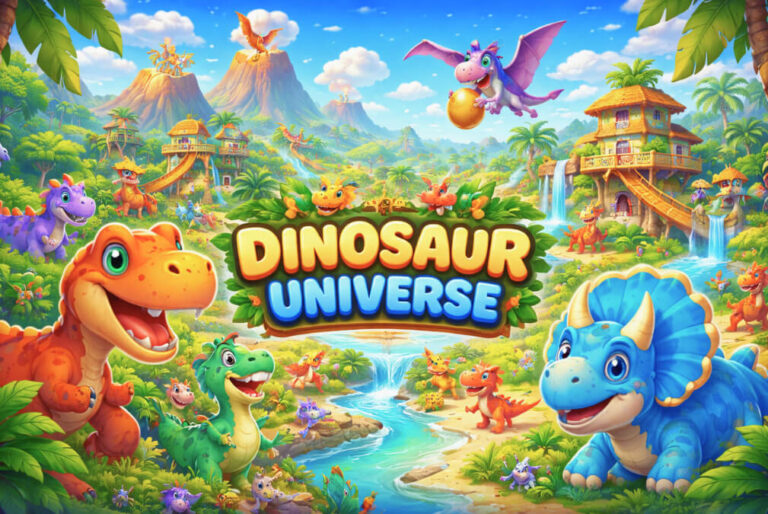 Dinosaur Universe MOD APK dinosaur park gameplay