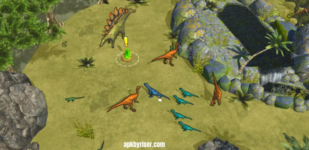 Dinosaur Universe (Unlimited money, Menu) gameplay offline