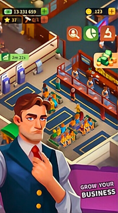 Idle Bank Tycoon Money Empire MOD APK