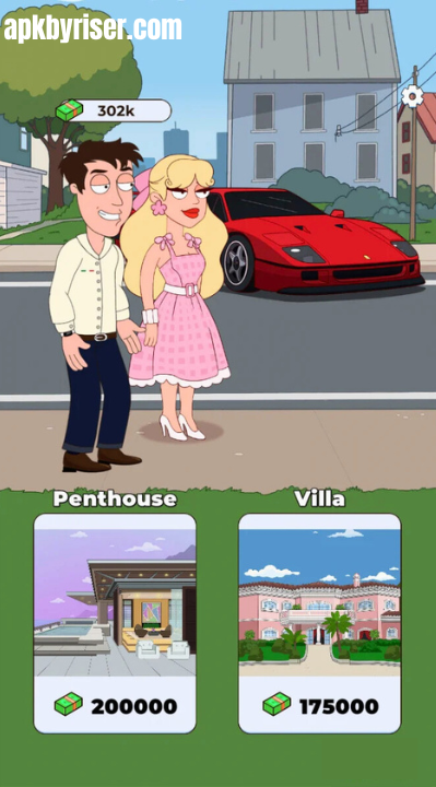 Idle Guy APK with girlfriend and luxury life