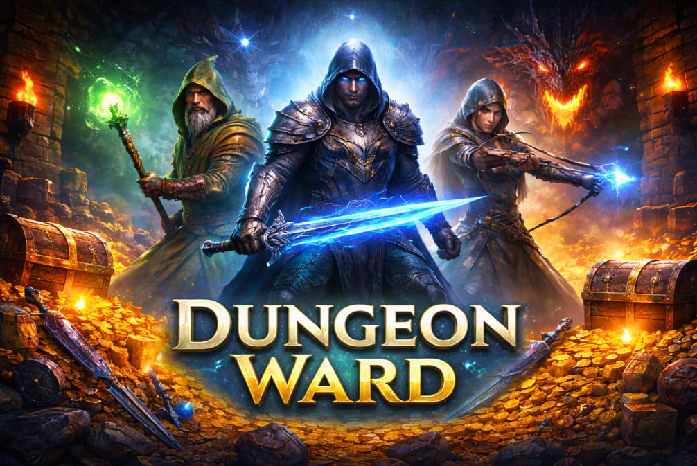 Dungeon Ward MOD APK dark fantasy dungeon gameplay free download
