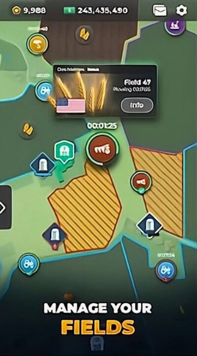 Manage your fields in global leaderboards - Farm Manager APK