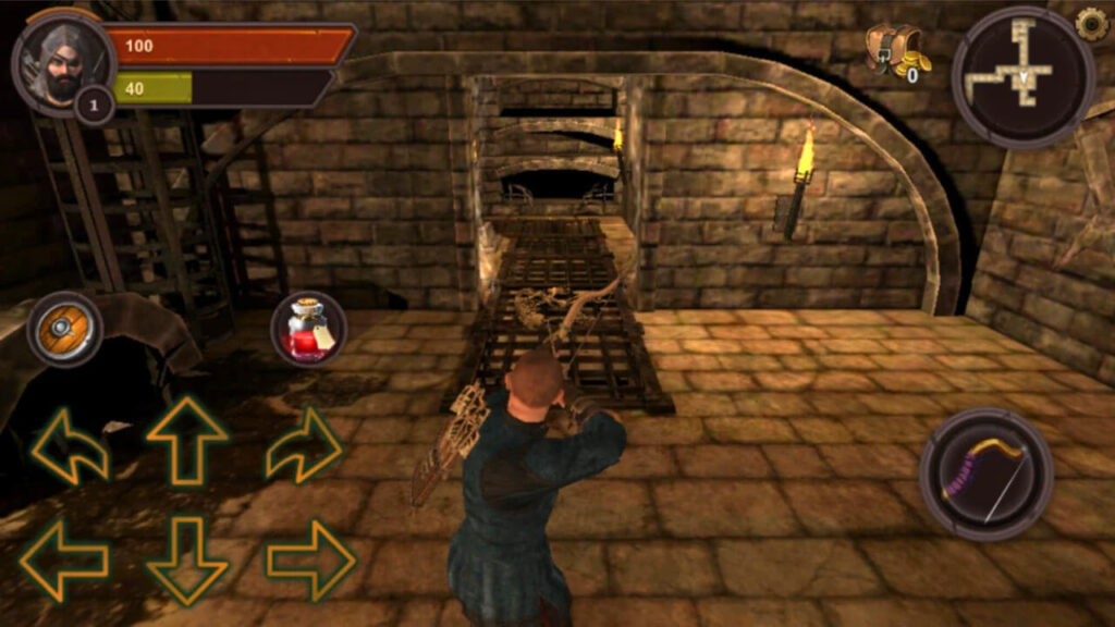 Dungeon Ward MOD APK unlimited points and unlocked features gameplay