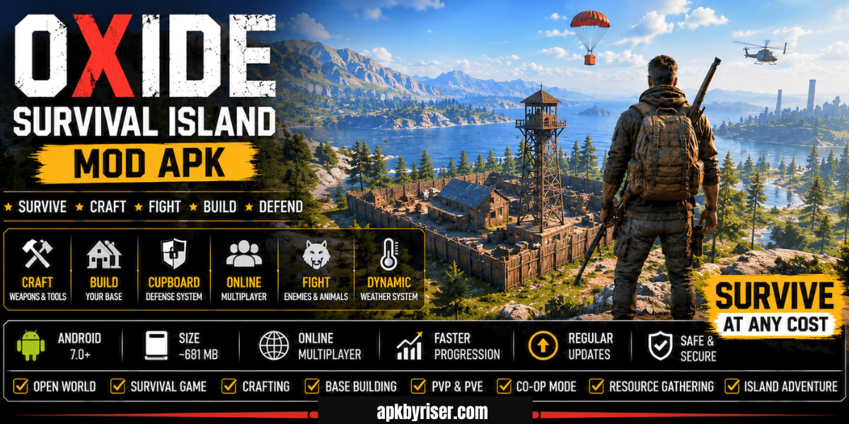 Oxide Survival Island MOD APK (Unlimited Money) Free Android Version