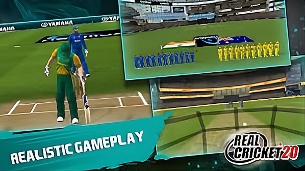 Real Cricket 20 MOD APK Unlimited free Tickets Android