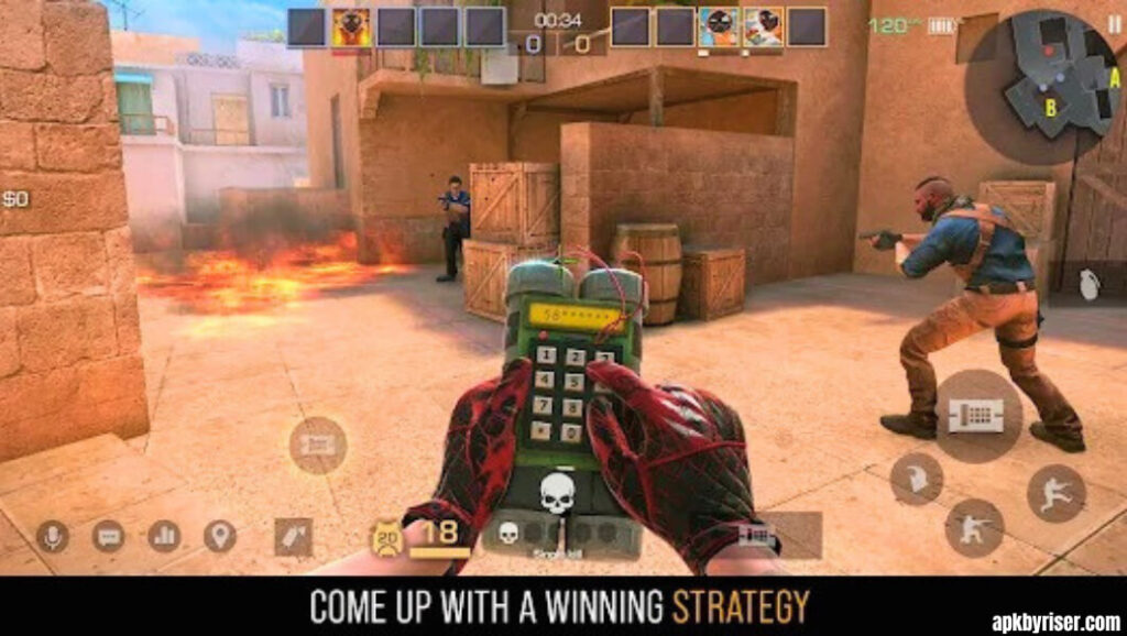 Standoff 2 MOD APK No Recoil Multiplayer Shooting Game