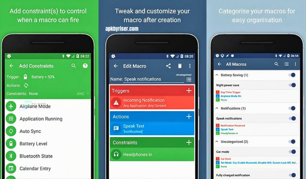 MacroDroid MOD APK Pro Android Version MacroDroid Pro MOD APK Free (No Ads)