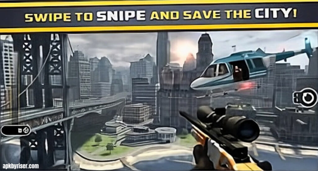 Pure Sniper APK Gameplay Saving city from terrorists in Pure Sniper MOD APK