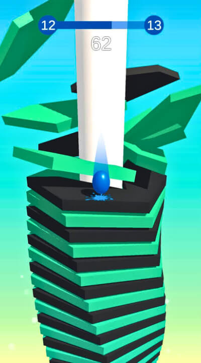 Stack Ball MOD Gameplay Stack Ball MOD APK Gameplay