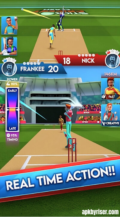 Smash Six with realistic ground boundary - Stick cricket super