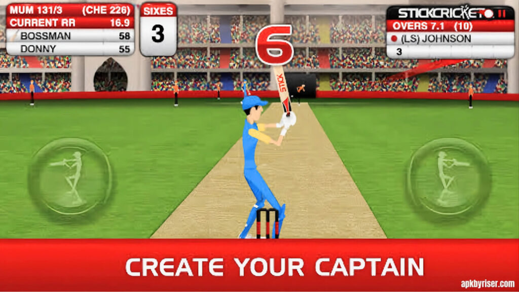 Captain Play - Stick Cricket Super League MOD Unlocked APK