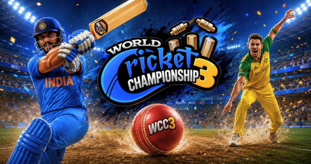 World Cricket Championship 3 MOD APK Fully Unlocked APK Download