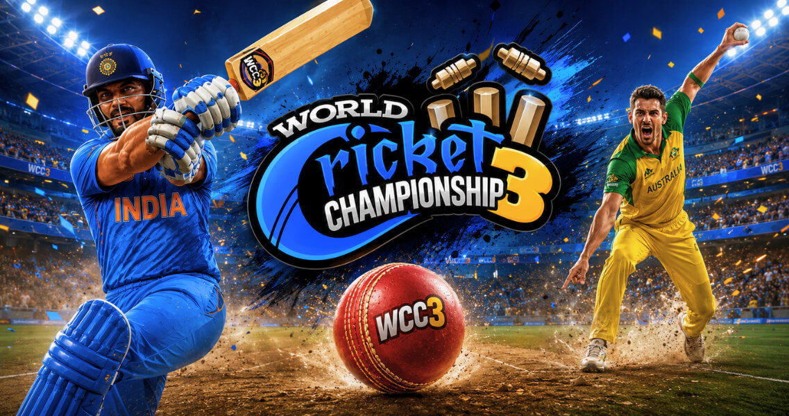 World Cricket Championship 3 MOD APK Fully Unlocked APK Download