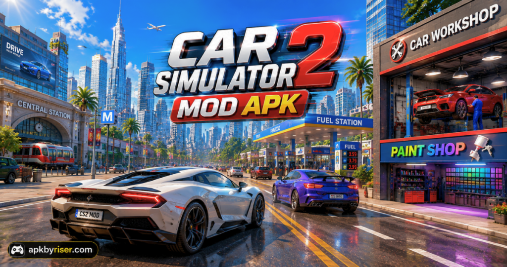 Download Car Simulator 2 MOD APK (Unlocked) Android
