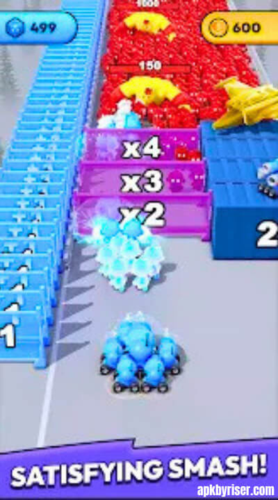Mob Control MOD APK Fighting Gameplay