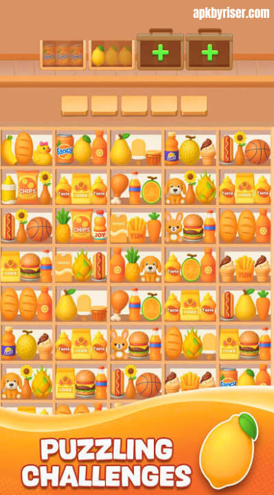 Play Brain Puzzle Challenge in Goods 3D Sorting MOD Unlimited Money