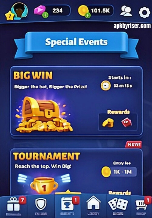 Get Free and Win Big Rewards by winning  tournaments