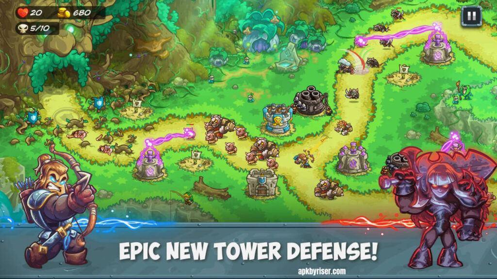 Tower Defense by Alliances Tower Defense by Heroes - Kingdom Rush APK