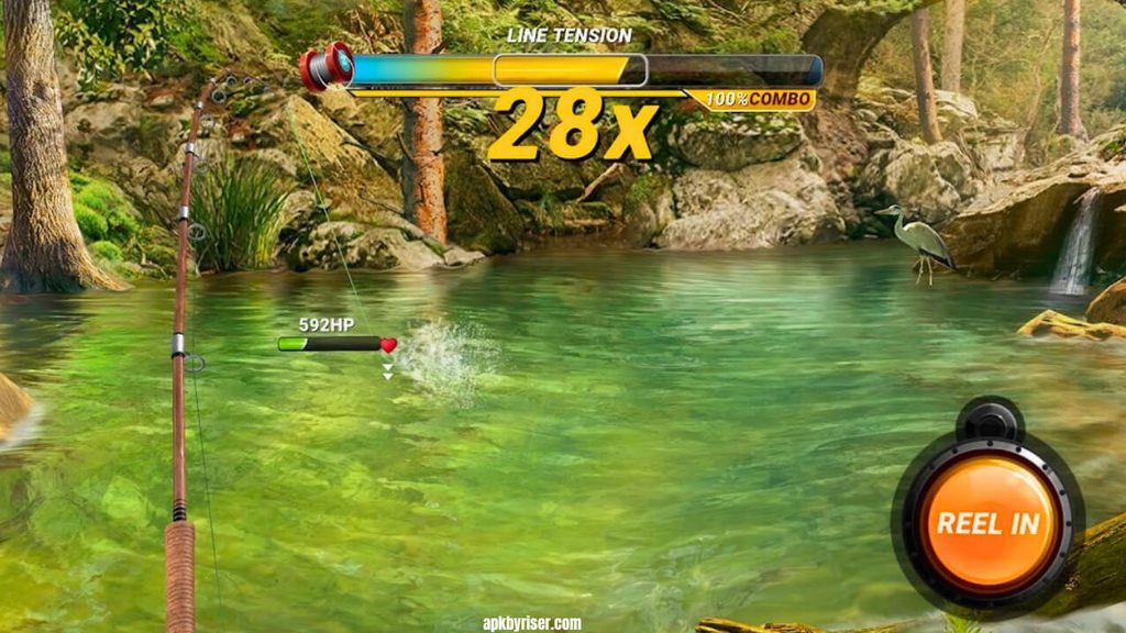 Line Tension Fish Catching Simulator