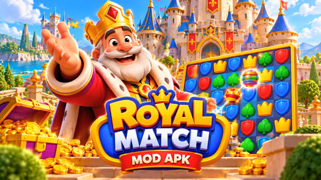 Royal Match MOD APK Unlimited Stars, Coins Download