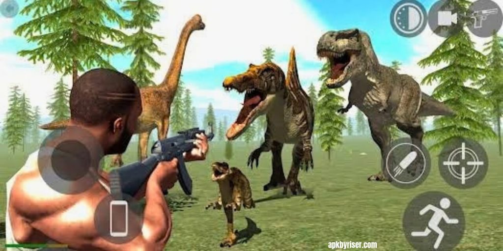 Play Dino Park Island Mode in Indian Bikes Driving 3D Android