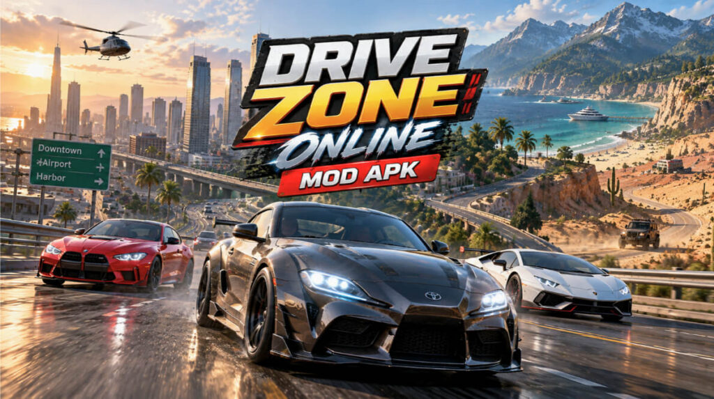 Download Drive Zone Online MOD APK for Android