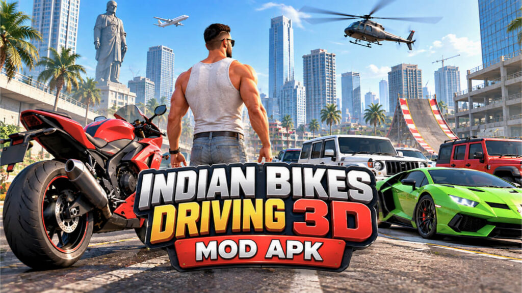 Indian Bikes Driving 3D Unlocked Vehicles for Android